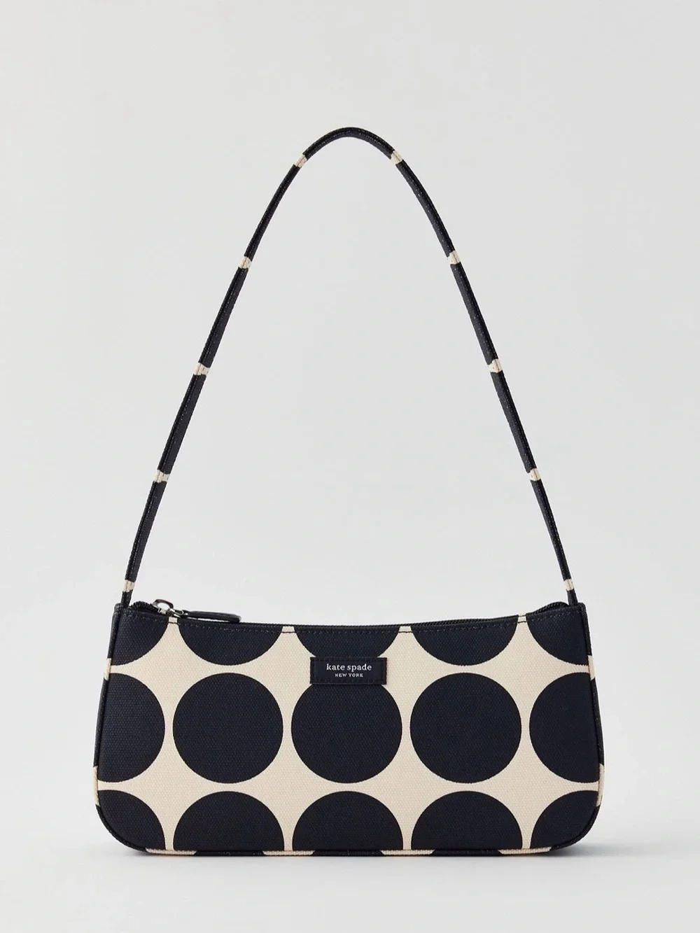 Kate Spade x Urban Outfitters Exclusive Shoulder Bag in Black & White Polka Dot